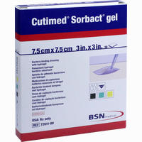 Cutimed Sorbact Gel Kompressen 7.5x7.5 Cm  Tora pharma 12 Stück - ab 149,39 €