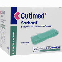 Cutimed Sorbact Tamponaden 2x50 Cm Tpo 12 Stück