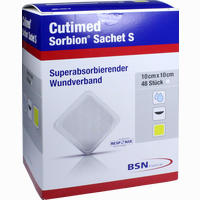 Cutimed Sorbion Sachet S 10x10cm 12 Stück - ab 36,95 €