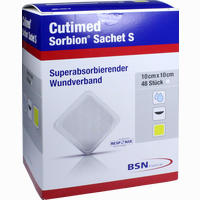 Cutimed Sorbion Sachet S 10x10cm 12 Stück - ab 44,92 €