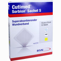 Cutimed Sorbion Sachet S 15x15cm 12 Stück - ab 94,90 €