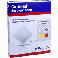 Cutimed Sorbion Sana 12x12cm 12 Stück - ab 92,88 €