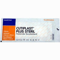 Cutiplast 10x24.8cm Plus Steril Verband 1 Stück - ab 3,40 €