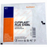 Cutiplast 10x7.8cm Plus Steril Verband 1 Stück - ab 1,09 €