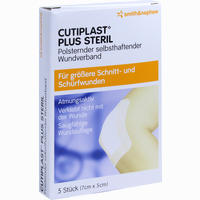 Cutiplast 5x7cm Plus Steril Verband 1 Stück - ab 0,45 €