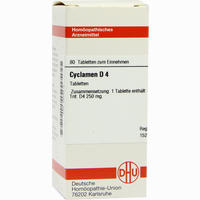 Cyclamen D4 Tabletten 80 Stück - ab 7,17 €