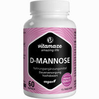 D- Mannose Hochdosiert Vegan 60 Stück