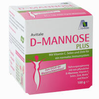 D- Mannose Plus 2000mg + Vitamine und Mineralstoffe Pulver 250 g - ab 12,85 €