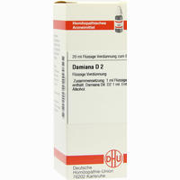 Damiana D2 Dilution 20 ml - ab 8,62 €