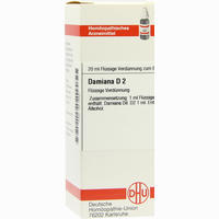 Damiana D2 Dilution 20 ml - ab 8,10 €