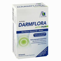 Darmflora Aktiv Plus 100 Mrd. Bakterien+7 Vitamine Kapseln 80 Stück - ab 15,09 €