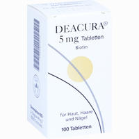 Deacura 5mg Tabletten 100 Stück - ab 11,38 €