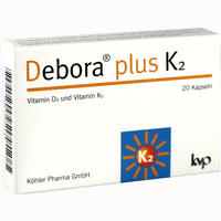 Debora Plus K2 Kapseln 20 Stück - ab 5,75 €