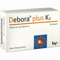 Debora Plus K2 Kapseln 20 Stück - ab 5,58 €