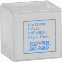 Deckglaeser 18x18mm Dr. Junghans Medical GmbH 100 Stück