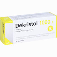 Dekristol 1000 I.e. Tabletten  100 Stück - ab 2,81 €