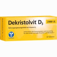 Dekristolvit D3 2000 I.e. Tabletten 30 Stück - ab 2,54 €