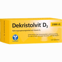 Dekristolvit D3 2000 I.e. Tabletten 30 Stück - ab 2,54 €