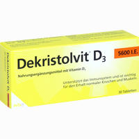 Dekristolvit D3 5600 I.e. Tabletten 60 Stück - ab 8,84 €