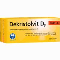 Dekristolvit D3 5600 I.e. Tabletten 60 Stück - ab 9,03 €