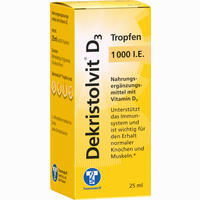 Dekristolvit D3 Tropfen 1000 I.e.  10 ml - ab 7,58 €