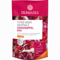 Dermasel Totes Meer Badesalz + Granatapfel Spa Kombipackung 1 Packung