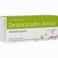 Desloratadin Aristo 5mg Filmtabletten  20 Stück - ab 2,80 €