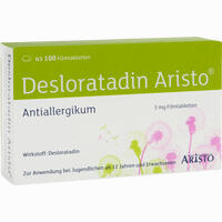 Desloratadin Aristo 5mg Filmtabletten  20 Stück - ab 2,63 €