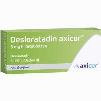 Desloratadin Axicur 5 Mg Filmtabletten 50 Stück