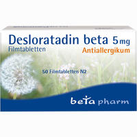 Desloratadin Beta 5 Mg Filmtabletten 50 Stück