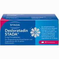 Desloratadin Stada 5mg Filmtabletten 20 Stück - ab 3,75 €