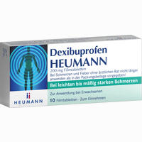Dexibuprofen Heumann 200 Mg Filmtabletten 10 Stück - ab 3,73 €