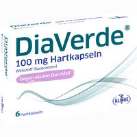 Diaverde 100 Mg Hartkapseln  6 Stück 