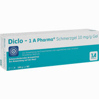 Diclo - 1 A Pharma Schmerzgel 10 Mg/G Gel 100 g - ab 2,74 €
