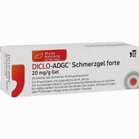 Diclo- Adgc Schmerzgel Forte 20 Mg/G Gel 30 g - ab 2,80 €