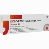 Diclo- Adgc Schmerzgel Forte 20 Mg/G Gel 30 g - ab 2,83 €