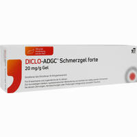 Diclo- Adgc Schmerzgel Forte 20 Mg/G Gel 30 g - ab 2,83 €