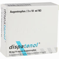 Dispatenol Augentropfen 3 x 10 ml - ab 3,43 €