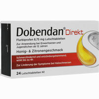 Dobendan Direkt Flurbiprofen 8,75 Mg Lutschtabletten  36 Stück - ab 6,83 €