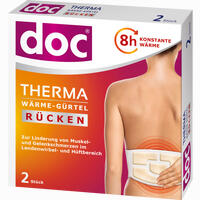 Doc Therma Wärme- Gürtel Rücken 2 Stück - ab 8,16 €