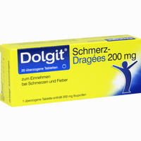 Dolgit Schmerzdragees überzogene Tabletten  20 Stück 