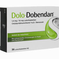 Dolo- Dobendan 1.4mg/10 Mg Lutschtabletten  36 Stück - ab 7,83 €
