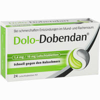 Dolo- Dobendan 1.4mg/10 Mg Lutschtabletten  36 Stück - ab 6,19 €