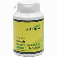 Dolomit Magnesium Calcium Allcura naturheilmittel 250 Stück
