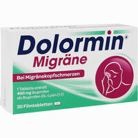 Dolormin Migräne Filmtabletten 30 Stück - ab 4,34 €