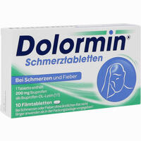 Dolormin Schmerztabletten Filmtabletten 10 Stück - ab 2,99 €