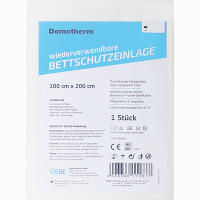 Domotherm Bettschutzeinlage Waschbar 100x200cm 1 Stück