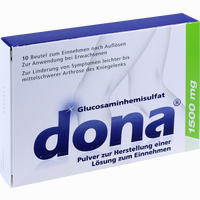 Dona 1500 Mg Beutel 10 Stück - ab 0,00 €