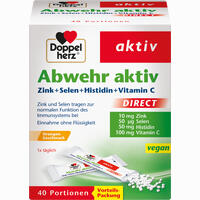Doppelherz Abwehr Aktiv Direct Zink+selen+histidin Pellets 20 Stück - ab 3,12 €