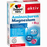 Doppelherz Aminosäuren + Magnesium + B12 Kapseln 30 Stück